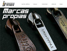 Tablet Screenshot of induyidi.com